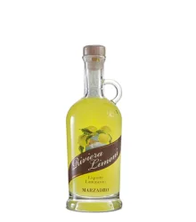 Marzadro: Limoncino Zitronenlikör „Riviera dei Limoni“ Limoncello / 30 % Vol. / 0,2 Liter-Flasche