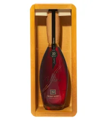 Marzadro Affina Riserva Acacia Grappa / 40,5 % Vol. / 0,35 Liter-Flasche in Holzschatulle