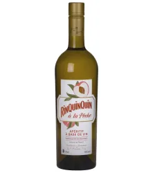 Distilleries et Domaines de Provence: RinQuinQuin à la Pêche Apéritif / 15 % vol / 0,75 Liter-Flasche