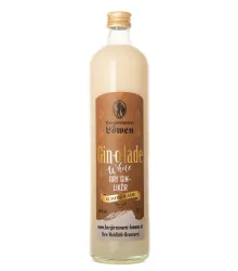 Löwen Gin-o-lade White Schokoladenlikör / 18 % vol / 0,7 Liter-Flasche