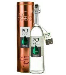 Poli Po’Di Poli Grappa Aromatica / 40 % Vol. / 0,7 Liter-Flasche in Geschenkdose