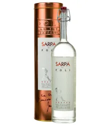 Poli Grappa Sarpa di Poli / 40 % Vol. / 0,7 Liter-Flasche in Geschenkdose