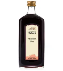 Löwen: Heidelbeerlikör / 25% Vol. / 0,5 Liter - Flasche