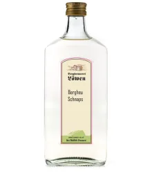 Löwen: Bergwiesen-Schnaps  / 40% Vol. / 0,5 Liter - Flasche