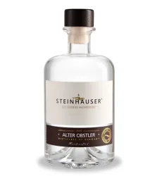 Steinhauser Alter Bodensee Obstler – Obstbrand aus Äpfeln und Birnen / 38 % vol. / 0,5 Liter-Flasche