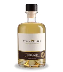Steinhauser Bodensee Honig-Willi Likör – Williams mit Honig / 33 % vol. / 0,5 Liter-Flasche