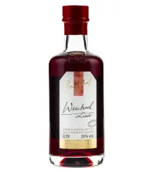 Guglhof Weichsel Likör - Sauerkirschlikör / 26 % Vol. / 0,35 Liter-Flasche