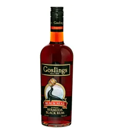 Goslings Black Seal Bermuda Black Rum 80 Proof / 40 % vol / 0,7 Liter-Flasche