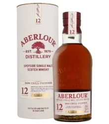 Aberlour 12 Jahre Non Chill Filtered Highland Single Malt Whisky / 48 % Vol. / 0,7 Liter-Flasche