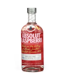Absolut Raspberri Raspberry Flavored Vodka / 38 % Vol. / 0,7 Liter-Flasche