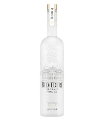 Belvedere Organic Vodka Bio Großflasche mit LED-Licht / 40 % Vol. / 1,75 Liter-Flasche