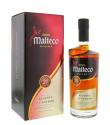 Ron Malteco Panama 20 Años Rum Reserva del Fundador / 40 % Vol. / 0,7 Liter-Flasche in Geschenkbox