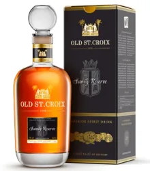 Old St. Croix Family Reserve (Rum-Basis) / 42 % vol / 0,7 Liter-Flasche in Geschenkkarton