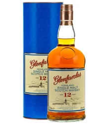 Glenfarclas 12 Jahre Highland Single Malt Scotch Whisky / 43 % Vol. / 0,7 L Flasche in Geschenkdose