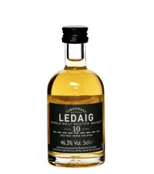 Tobermory Ledaig 10 Jahre Single Malt Scotch Whisky Mini / 46,3 % Vol. / 0,05 Liter-Flasche