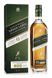 Johnnie Walker Green Label Whisky / 43 % Vol. / 0,7 Liter-Flasche in Geschenkbox