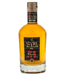 Slyrs Fifty-One Bavarian Single Malt Whisky / 51 % Vol. / 0,35 Liter-Flasche