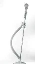 Villa de Varda: Dosierhilfe Pipette für Grappa Großflaschen – Spillatore aus Glas / Höhe: 70cm