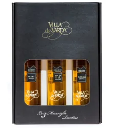 Villa de Varda Meraviglie Trentine Grappa-Geschenkset 3 x Grappa Riserva 40% Vol. / 3 x 0,2L in Box