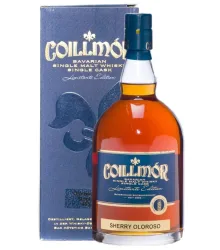 Liebl: Coillmor Sherry Oloroso Bavarian Single Malt Whisky / 46 % Vol. / 0,7 Liter-Flasche in Geschenkkarton