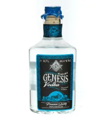 Genesis Vodka: dreifach destillierter Premium Wodka mit Erdfilterung / 44,4% Vol./ 0,7 Liter-Flasche