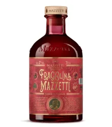 Mazzetti d’Altavilla Spirito di Fragolina Likör mit Walderdbeeren & Grappa / 21 % Vol. / 0,7 Liter-Flasche