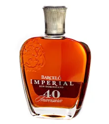 Ron Barceló Imperial Premium Blend 40 Aniversario Rum / 43 % Vol. / 0,7 Liter-Flasche in Geschenkschatulle