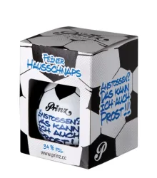 Prinz Fußballkugel mit Hausschnaps / 34 % vol / 0,04 Liter-Flasche - AKTION