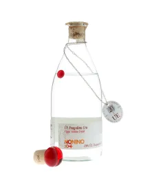 Grappa Nonino: ÙE Fragolino Cru Monovitigno - Traubenbrand / 43 % vol. / 0,5 L Flasche in Geschenbox