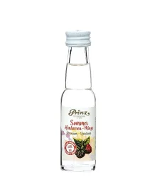 Prinz Sommer Himbeeren-Minze-Schnaps Mini / 34 % vol / 0,02 Liter-Flasche
