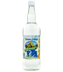 Alm Mand’l Enzian Schnaps / 35 % Vol. / 1,0 Liter-Flasche