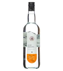 Alm Mand’l Marillen Schnaps / 35 % Vol. / 1,0 Liter-Flasche