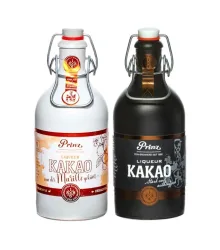 Prinz Set: Nobilant Kakao & Nobilady Kakao-Marille / 17,7 & 37,7 % Vol. / 2 x 0,5 Liter-Flasche