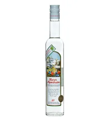 Prinz: Klarer Alpenthaler Kräuterschnaps / 38 % Vol. / 0,5 Liter-Flasche