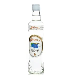 Prinz Pflümli-Schnaps - Pflaumenschnaps aus Haus-Zwetschgen / 40 % Vol. / 0,5 Liter-Flasche