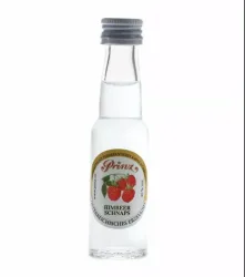 Prinz: Himbeer-Schnaps / 40 % Vol. / 0,02 Liter - Flasche