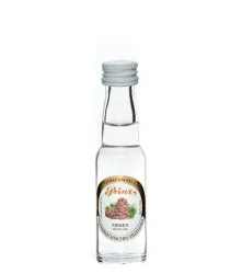 Prinz Zirben Schnaps Miniatur / 40 % Vol. / 0,02 Liter-Flasche