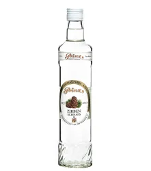 Prinz: Zirben Schnaps aus Zirbenzapfen / 40 % Vol. / 0,5 Liter-Flasche
