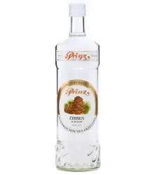 Prinz: Zirben Schnaps - Feiner Kräuterschnaps aus Zirbenzapfen / 40 % Vol. / 1,0 Liter-Flasche