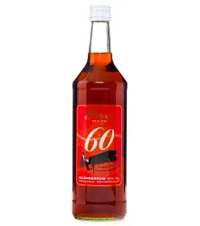 Prinz: Inländer-Rum 60 % - Österreichisches Kultgetränk / 60 % Vol. / 1,0 Liter-Flasche