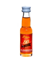 Prinz Inländer-Rum Miniatur / 80 % Vol. / 0,02 Liter-Flasche