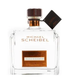 Scheibel: Alte Zeit Wilder Bergkirschbrand mit Bergkirschen / 44 % vol. / 0,7 Liter-Flasche