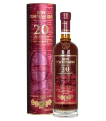 Ron Centenario 20 Fundación / 40 % Vol. / 0,7 Liter-Flasche in Geschenkdose
