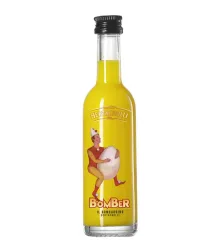 Bertagnolli BomBer Il Bombardino Likör Mini / 17 % Vol. / 0,05 Liter-Flasche