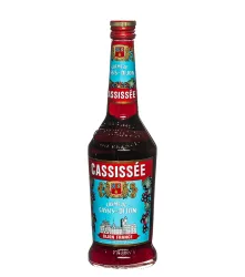 Cassissée Crème de Cassis de Dijon Schwazer Johannisbeerlikör / 16 % Vol. / 0,7 Liter-Flasche
