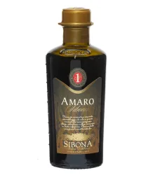 Sibona Amaro Kräuterlikör / 28 % Vol. / 0,5 Liter-Flasche