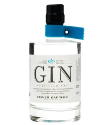 Feiner Kappler Destilled Dry Gin - Frisch-blumiger Gin aus dem Schwarzwald / 44 % vol. 0,5 L Flasche