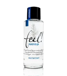 Feel! Munich Dry Gin Bio Mini / 47 % Vol. / 0,1 Liter-Flasche