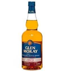 Glen Moray Cabernet Cask Finish Speyside Single Malt Scotch Whisky / 40 % Vol. / 0,7 Liter-Flasche in Geschenkbox