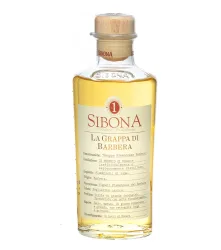 Sibona Grappa di Barbera / 40 % Vol. / 0,5 Liter-Flasche